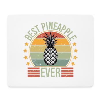 Best Pineapple Ever - Mousepad (Querformat) - Weiß - Vorne