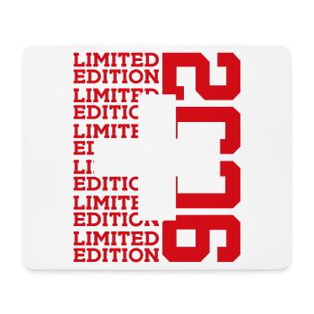 LIMITED EDITION 2006 SCHWEIZ 20. GEBURTSTAG - Mousepad (Querformat) - Weiß - Vorne