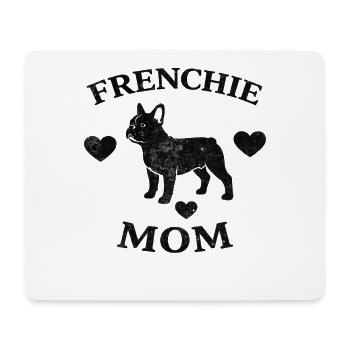 Frenchie Mom - Mouse Pad (horizontal) - white - Front