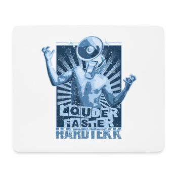 Hardtekk Tekke Ostdeutschland - Mousepad (Querformat) - Weiß - Vorne