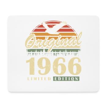 1966 Vintage Born Retro Vintage Birthday - Mouse Pad (horizontal) - white - Front