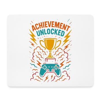 Gamer Achievement, Gamer Trophy Gift - Mouse Pad (horizontal) - white - Front