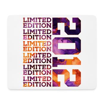 14. GEBURTSTAG LIMITED EDITION 2012 - Mousepad (Querformat) - Weiß - Vorne