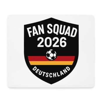 World Champion Fan Squad 2026, Germany Football - Mouse Pad (horizontal) - white - Front