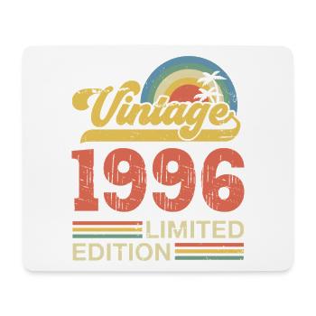 Vintage-Geburtstagsgeschenk von 1996 - Mousepad (Querformat) - Weiß - Vorne
