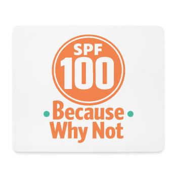 Spf Kultur Identität Hautpflege Humor - Mousepad (Querformat) - Weiß - Vorne