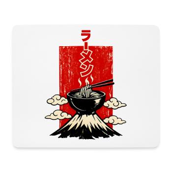 Ramen ラーメン Schale Auf Vulkan Japan Style - Mousepad (Querformat) - Weiß - Vorne
