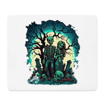 Valentine Zombie Love - Mouse Pad (horizontal) - white - Front