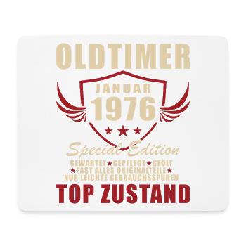 Original 1976 Retro Vintage Geburtstagsgeschenk - Mousepad (Querformat) - Weiß - Vorne