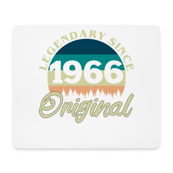 1966 Vintage Retro Original Geburtstagsgeschenk - Mousepad (Querformat) - Weiß - Vorne