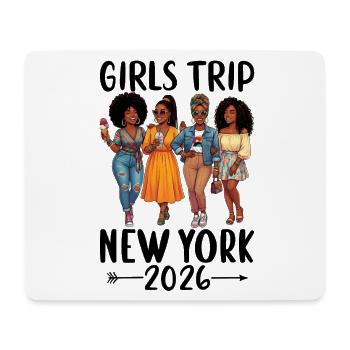 New York Girls Trip 2026 - Mousepad (Querformat) - Weiß - Vorne