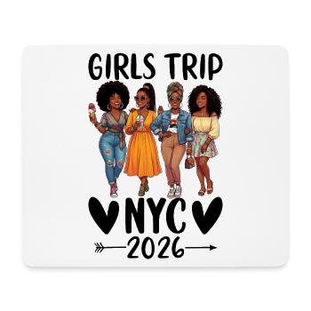 NYC Girls Trip 2026 - Tapis de souris (format paysage) - blanc - Devant