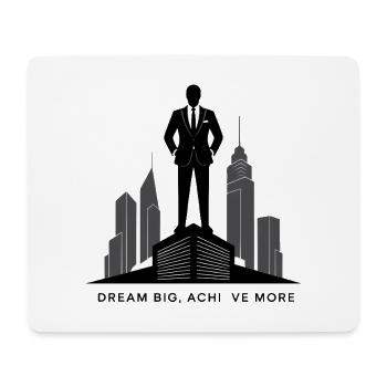 Executive Skyline Ambition Silhouette - Mousepad (Querformat) - Weiß - Vorne