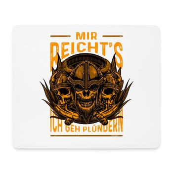 Père en tenue des dieux vikings vikings - Tapis de souris (format paysage) - blanc - Devant