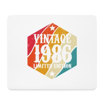 Limited Edition 1986 Geburtstag Geschenk - Mousepad (Querformat) - Weiß - Vorne