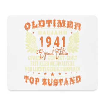 Vintage car built in 1941 - Birthday - Gift - Mouse Pad (horizontal) - white - Front