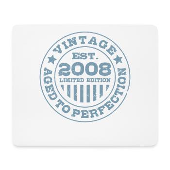 Vintage 2009 | Aged to perfection | Geburtstag - Mousepad (Querformat) - Weiß - Vorne