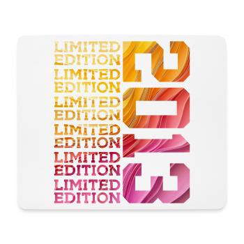 LIMITED EDITION 2013 13 YEARS 13TH BIRTHDAY - Mouse Pad (horizontal) - white - Front