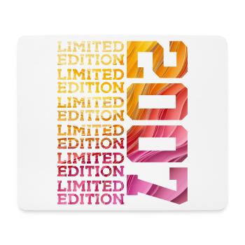 LIMITED EDITION 2007 19 YEARS 19TH BIRTHDAY - Mouse Pad (horizontal) - white - Front
