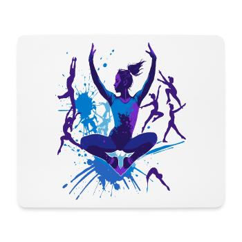 Gymnastics Gymnastics Acrobatics Artistic Gymnastics - Mouse Pad (horizontal) - white - Front
