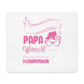 All the best dad wishes you your best swimmer - Mouse Pad (horizontal) - white - Front