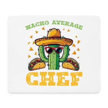 Kaktus Taco Macho Fiesta - Mousepad (Querformat) - Weiß - Vorne