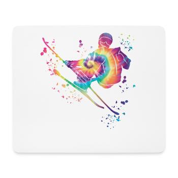 Alpine skiing Winter sports Nordic skiing - Mouse Pad (horizontal) - white - Front