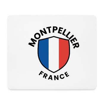 Montpelier Shield of France - Mouse Pad (horizontal) - white - Front