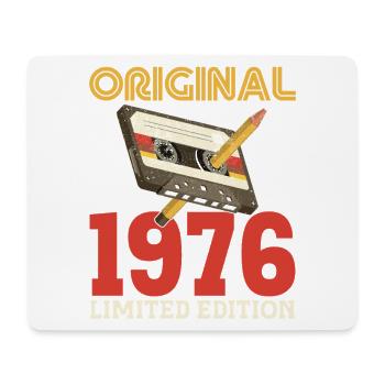 1976 50e Anniversaire 50 ans Original Vintage - Tapis de souris (format paysage) - blanc - Devant