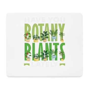 Boatic Boatany Pflanzenliebhaber Gartenarbeit - Mousepad (Querformat) - Weiß - Vorne