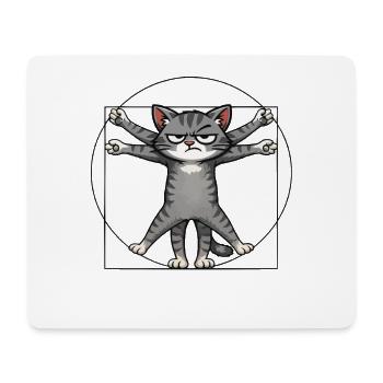 Mehrarmiger Grummelkatze - Mousepad (Querformat) - Weiß - Vorne