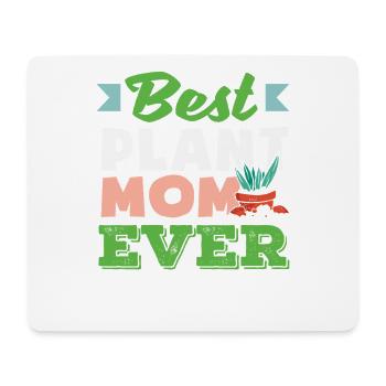 Pflanzenliebhaberin Mama Beste Gärtnerin Mutter - Mousepad (Querformat) - Weiß - Vorne