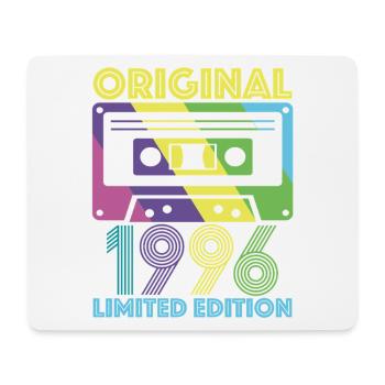 Original 1996 Cassette 30th Anniversary 30 Year Tee - Mouse Pad (horizontal) - white - Front