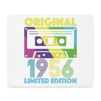 Original 1956 Cassette 70th Anniversary 70 Year Tee - Mouse Pad (horizontal) - white - Front
