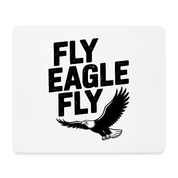 Fly Eagle Fly - Mouse Pad (horizontal) - white - Front