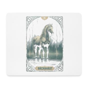 Bäckahäst Mythological Creatures - Mouse Pad (horizontal) - white - Front