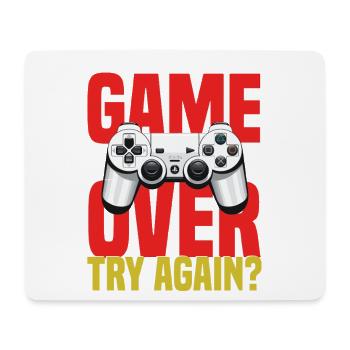 Spielende Controller Motiv - Mousepad (Querformat) - Weiß - Vorne