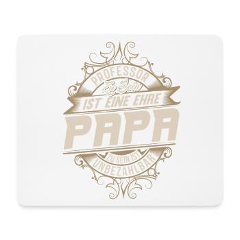 Professor Papa - Mousepad (Querformat) - Weiß - Vorne