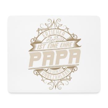 Educator Dad - Mouse Pad (horizontal) - white - Front