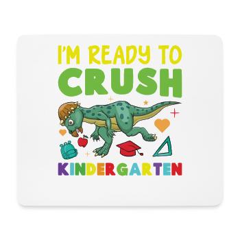  Pachycephalosaurus Kindergarten Outfit - Mouse Pad (horizontal) - white - Front