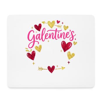 Galentine's Day Squad - Mousepad (Querformat) - Weiß - Vorne