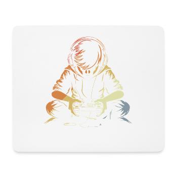Gamer - Mouse Pad (horizontal) - white - Front