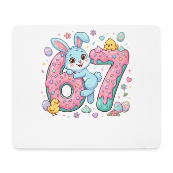 67 Easter - Mouse Pad (horizontal) - white - Front