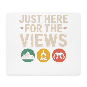 Views First Outdoor Tee - Mouse Pad (horizontal) - white - Front