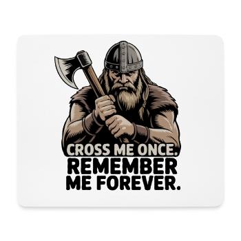 Wikinger Viking Legende Seemann Odin Rabe Kämpfer - Mousepad (Querformat) - Weiß - Vorne
