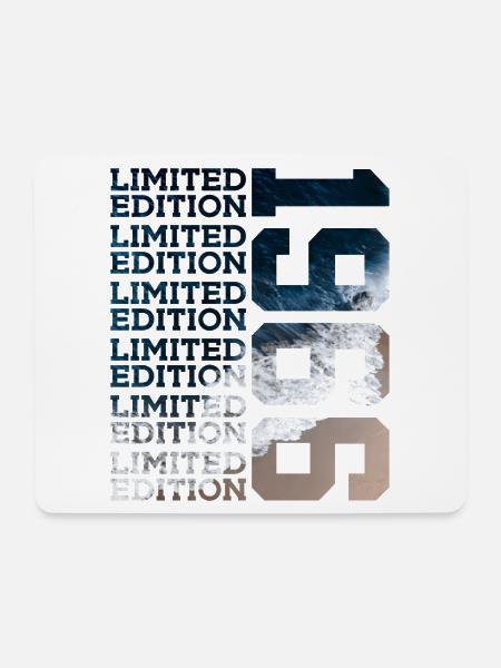 LIMITED EDITION 1966 60 JAHRE 60. GEBURTSTAG - Mousepad (Querformat) - Weiß