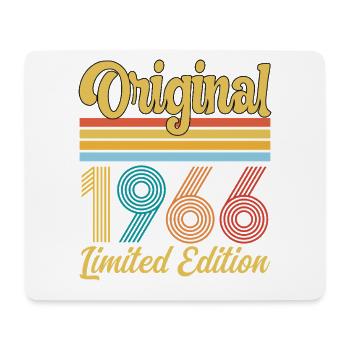 60 Year Old 1966 Original Vintage Gift - Mouse Pad (horizontal) - white - Front