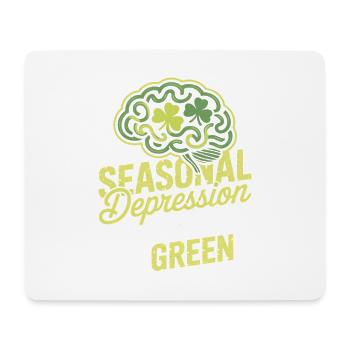St Patrick's Day - Mouse Pad (horizontal) - white - Front
