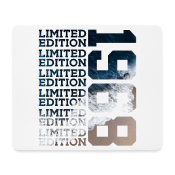 LIMITED EDITION 1968 58 JAHRE 58. GEBURTSTAG - Mousepad (Querformat) - Weiß - Vorne