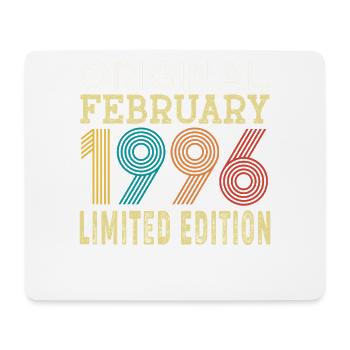 Original February 1996 30 Years 30th Anniversary - Mouse Pad (horizontal) - white - Front